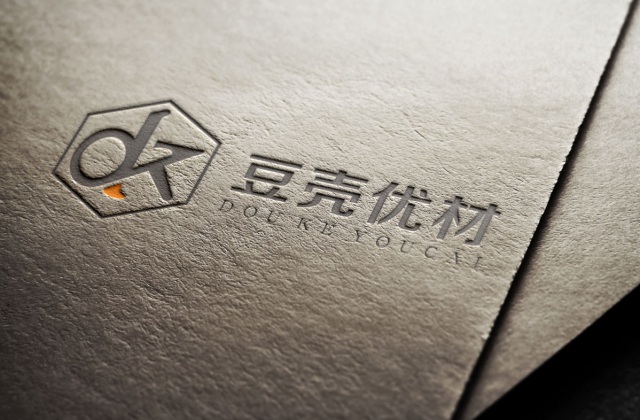 品牌形象-豆殼優(yōu)材LOGO設(shè)計(jì)